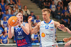 Basketball, Basketball Superliga 2024/25, Playoffs, Finale Spiel 1, Oberwart Gunners vs. BBC Nord Dragonz