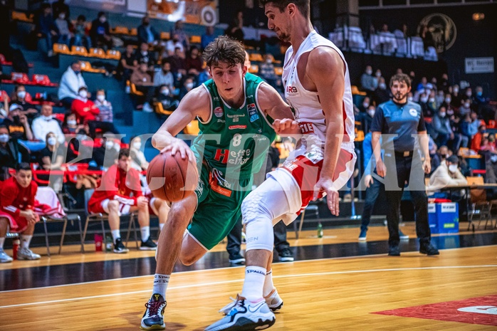 Basketball Basketball Superliga 2021/22, 1. Platzierungsrunde BC GGMT Vienna vs. Kapfenberg Bulls