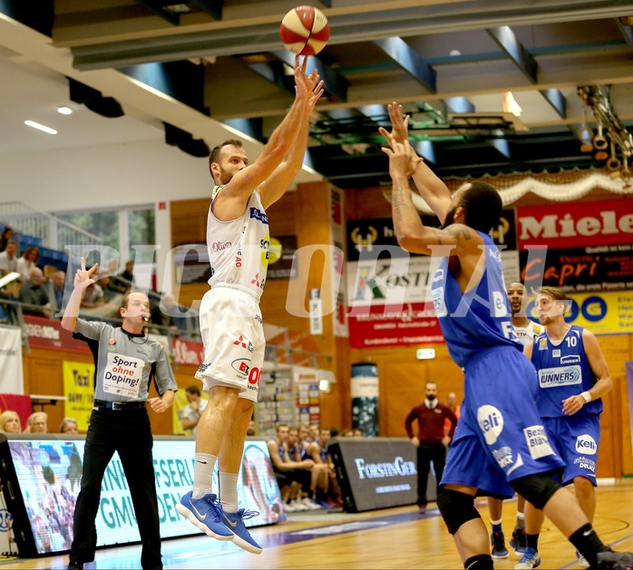 29.10.2017 Basketball ABL 2017/18 Grunddurchgang 6. Runde Gmunden Swans vs Oberwart Gunners