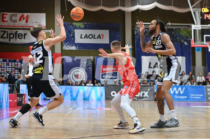 Basketball, Superliga 2024/25, Grunddurchgang 7.Runde, Flyers Wels vs. Gmunden,

