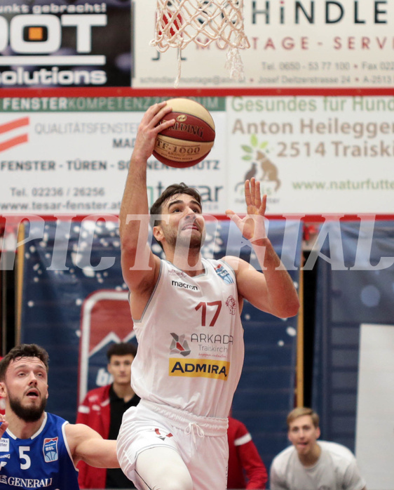 Basketball Superliga 2020/21,  Grunddurchgang 9.Runde, Traiskirchen Lions vs. Oberwart Gunners