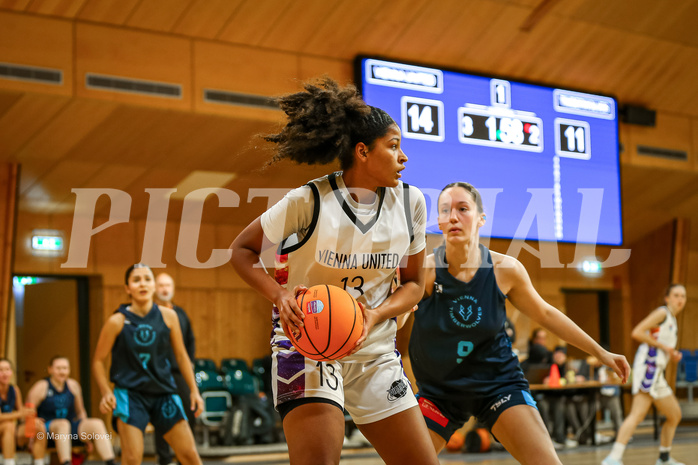 01.12.2024 Österreichischer Basketballverband 2024/25, SLWU19, Vienna United vs. Vienna Timberwolves