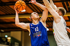 Basketball, Basketball Zweite Liga 2024/25, Grunddurchgang 2.Runde, Mattersburg Rocks, Kufstein Towers, Fabio Thaler (13)