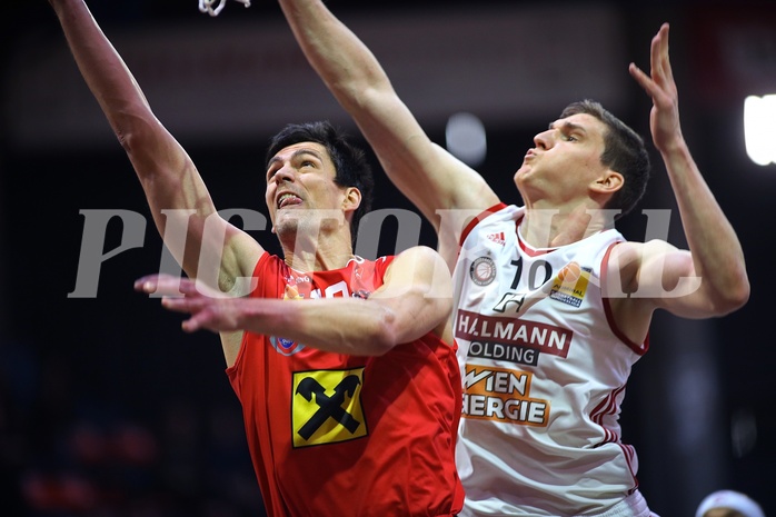 Basketball ABL 2016/17, Playoff VF Spiel 1 BC Vienna vs. WBC Wels