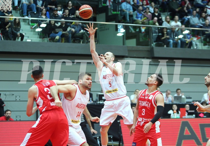 Basketball FIBA Basketball World Cup 2019 European Qualifiers,  First Round Austria vs. Georgia


