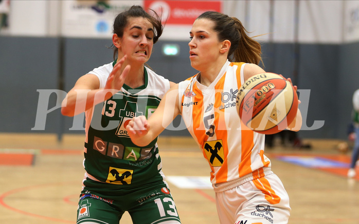 Basketball Damen Superliga 20120/21, Grunddurchgang 12.Runde BK Duchess vs. UBI Graz


