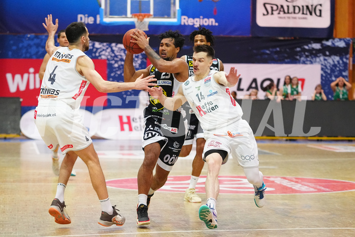 Win2day Basketball Superliga 2022/23, Playoff, Viertelfinale Spiel 2, Kapfenberg vs. Gmunden


