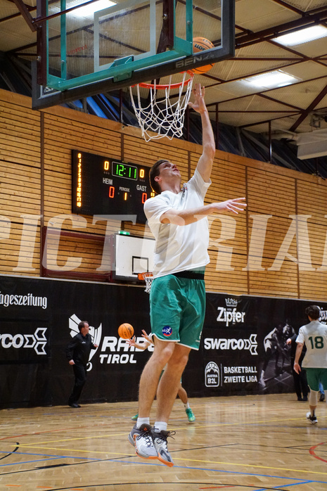 Basketball Zweite Liga 2023/24, Grunddurchgang 7.Runde Tirol Raiders vs KOS Celovec

