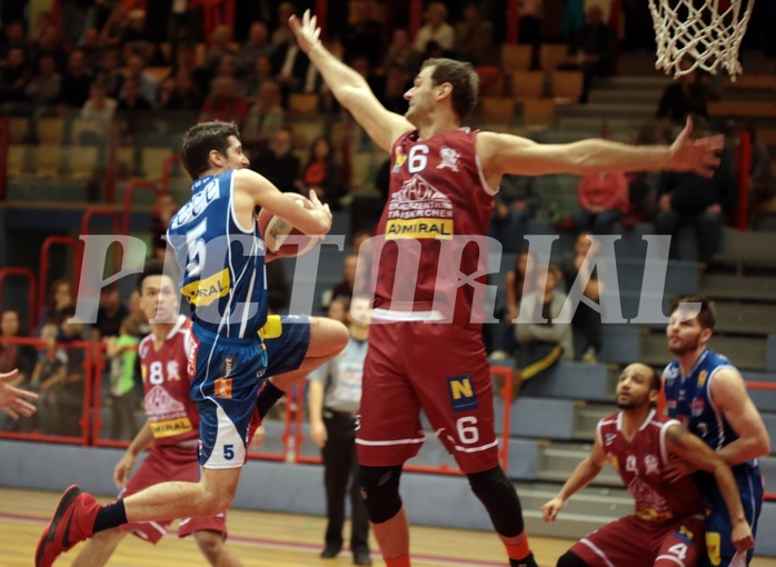 27.11.2016 Basketball ABL 2016/17 Grunddurchgang 10. Runde Traiskirchen Lions vs  Kapfenberg bulls 

