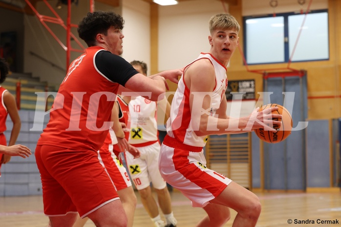 Basketball Superliga 2024/25, SLMU19 Traiskirchen Lions Academy vs. SG Salzkammergut


