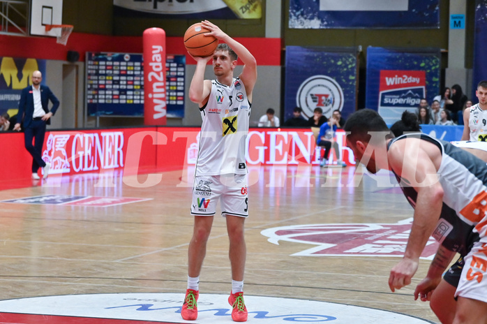 Basketball, Superliga 2024/25, Plazierungsrunde 7.Runde, Flyers Wels vs. Klosterneuburg Dukes,