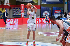 Basketball, Superliga 2024/25, Plazierungsrunde 7.Runde, Flyers Wels vs. Klosterneuburg Dukes,
