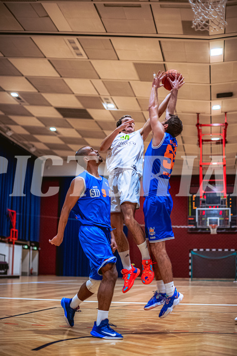 Basketball 2.Bundesliga 2021/22, Grunddurchgang 10.Runde Basket Flames vs. BBU Salzburg
