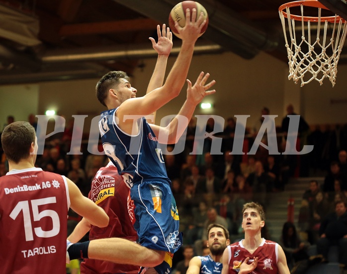 Basketball ABL 2015/16 Grunddurchgang 21.Runde Traiskirchen Lions vs. Kapfenberg Bulls