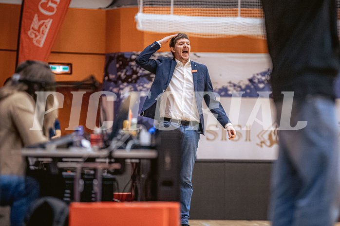 Basketball, Win2Day Superliga 2022/23, 7. Qualifikationsrunde, Vienna Timberwolves, BBC Nord Dragonz, Hubert Schmidt (Head Coach) Basketball, Win2Day Superliga 2022/23, 7. Qualifikationsrunde, Vienna Timberwolves, BBC Nord Dragonz, Hubert Schmidt (Head Coach)