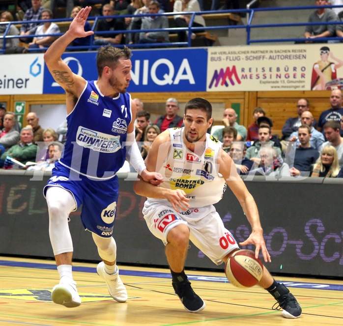 Basketball ABL 2018/19, Grunddurchgang 8.Runde Gmunden Swans vs. Oberwart Gunners