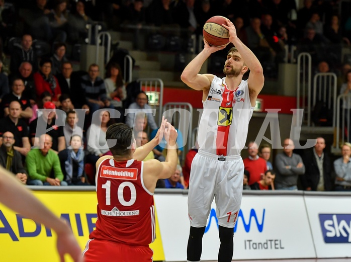 Basketball ABL 2017/18 Grunddurchgang 28. Runde Flyers Wels vs BC Vienna