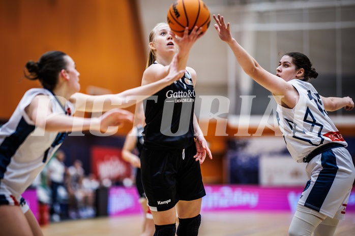 Basketball, Win2Day Basketball Damen Superliga 2023/24, Grunddurchgang 5.Runde, Vienna Timberwolves, Basket Flames, Isabelle Fleischanderl (7)