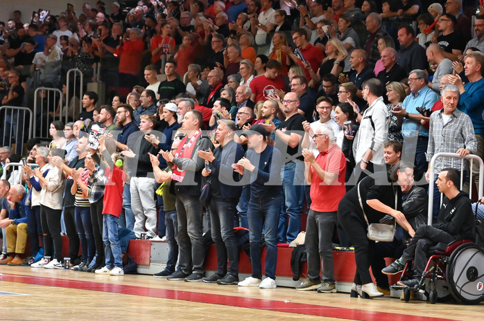 Basketball, Superliga 2024/25, Grunddurchgang 7.Runde, Flyers Wels vs. Gmunden,