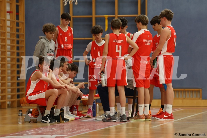 Basketball Superliga 2024/25, SLMU14 Traiskirchen Lions Academy vs. ATSE Graz


