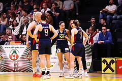 01.04.2024, Graz, Raiffeisen Sportpark, Basketball Damen Superliga 2023/24, Finale, Spiel 2, UBI Holding Graz - SKN St. Pölten Frauen ,  