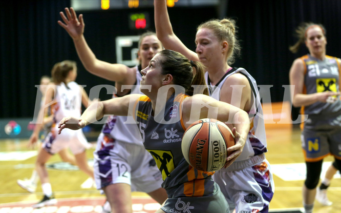 Basketball Damen Superliga 20120/21, Halblfinale Spiel 2 Vienna United PSV vs. BK Duchess Klosterneuburg


