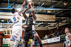 Basketball, ABL 2018/19, Grunddurchgang 1.Runde, Oberwart Gunners, Flyers Wels, Addison Spruill (5)