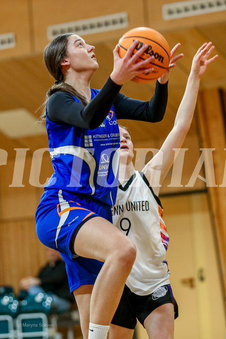 05.04.2025 Österreichischer Basketballverband 2024/25, SLWU16 Vienna United vs. DBB  Basketgirls Wels