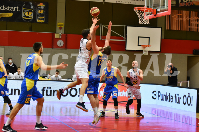 Basketball Superliga 2020/21, Grunddurchgang 16. Runde Flyers Wels vs. St. Pölten
