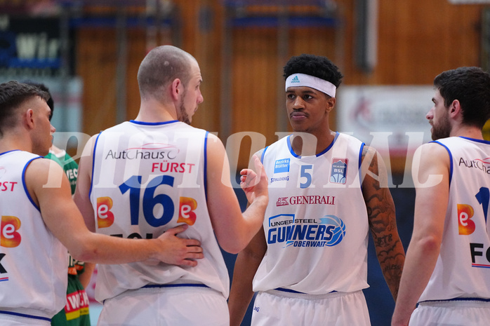 Basketball Superliga 2021/22, 2. Platzierungsrunde, Oberwart vs. Kapfenberg 


