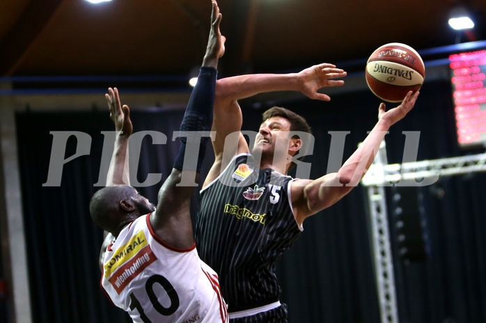 Basketball ABL 2015/16 Grunddurchgang 22.Runde BC Vienna vs. GÃ¼ssing Knights


