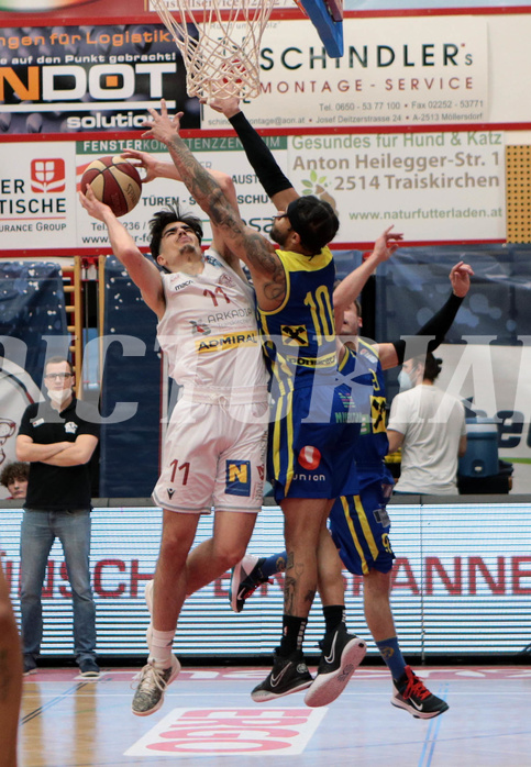 Basketball Superliga 2020/21,  4. Qualifikationsrunde,  Traiskirchen Lions, UBSC Graz
