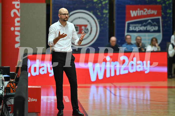 Basketball Superliga 2023/24, 8.Plazierungsrunde,
Flyers Wels vs. Gmunden Swans

