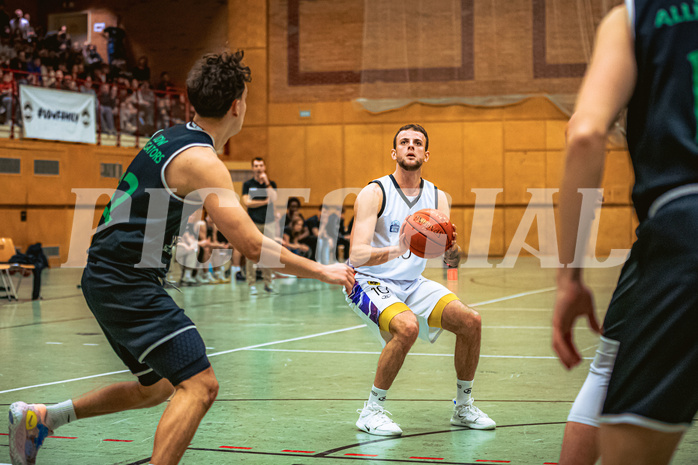 Basketball, Basketball Zweite Liga 2022/23, Grunddurchgang 19.Runde, Vienna United, UDW Alligators, Vitalii Shorstkiy (10)