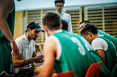 Basketball, Basketball Zweite Liga 2024/25, Grunddurchgang 16.Runde, UDW Alligators, KOS Celovec, Dalibor Cevriz (Head Coach)