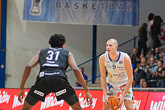 Basketball Superliga 2024/25, Playoffs, Viertelfinale Spiel 1 Oberwart Gunners vs. Kapfenberg Bulls


