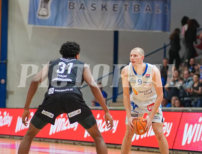 Basketball Superliga 2024/25, Playoffs, Viertelfinale Spiel 1 Oberwart Gunners vs. Kapfenberg Bulls