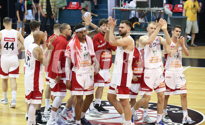 Basketball Superliga 2021/22, Finale Spiel 1 BC Vienna vs. Gmunden Swans


