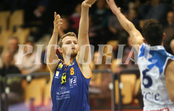 Basketball ABL 2017/18, Grunddurchgang 20.Runde Kapfenberg Bulls vs. Fürstenfeld Panthers


