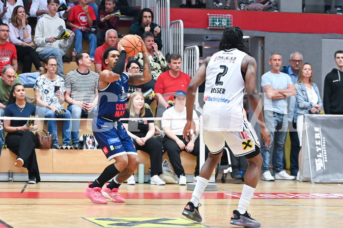 Basketball Superliga 2024/25, Playoff, Viertelfinale Spiel 3, Flyers Wels vs BBC Nord Dragonz,