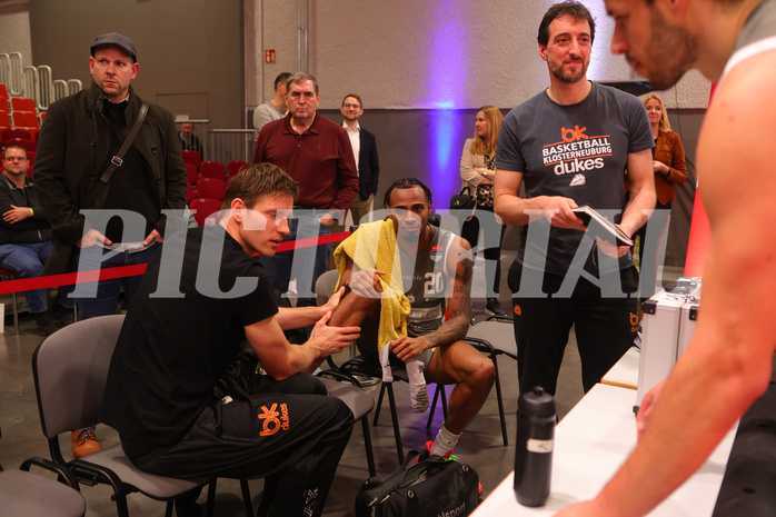 Basketball Superliga 2023/24, Grunddurchgang 21.Runde SKN St. Pölten vs. Klosterneuburg Dukes