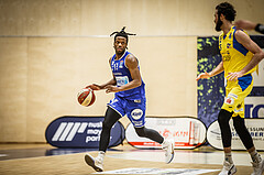 Basketball, bet-at-home Basketball Superliga 2019/20, Platzierungsrunde 3.Runde, SKN St. Pölten Basketball, Oberwart Gunners, Quincy Diggs (13)