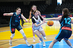 Basketball Damen Superliga 2023/24, Grunddurchgang, 14. Runde, UBSC Graz vs. Timberwolves


