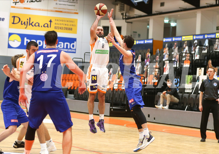 Basketball Superliga 20120/21, Grunddurchgang 7.Runde Klosterneuburg Dukes vs. D.C. Timberwolves