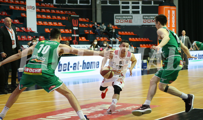 Basketball Superliga 20120/21, Viertelfinale Spiel 2 BC Vienna vs. Kpafenberg Bulls