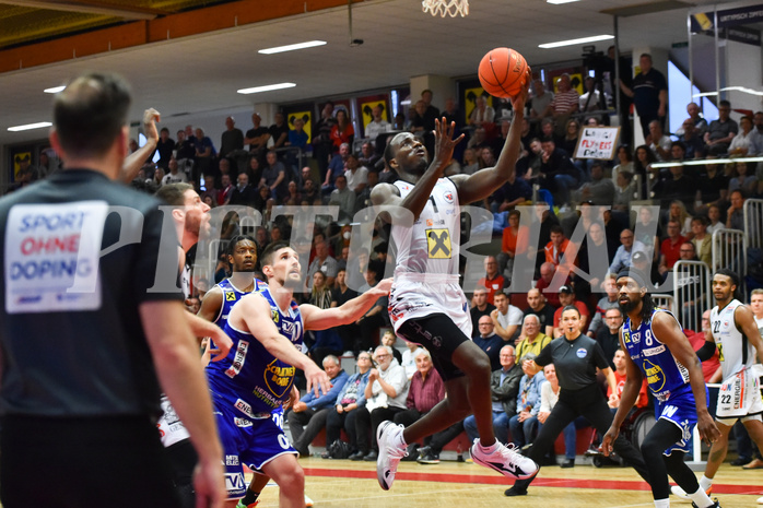 Basketball Superliga 2021/22, Viertelfinale Spiel 2, Flyers Wels vs Swans Gmunden