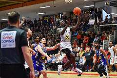Basketball Superliga 2021/22, Viertelfinale Spiel 2, Flyers Wels vs Swans Gmunden
