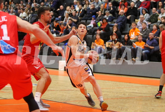 Basketball ABL 2015/16 Grunddurchgang 19.Runde BK Dukes Klosterneuburg vs. WBC Wels


