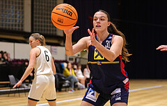 Basketball Damen Superliga 2023/24, Grunddurchgang 8.Runde Basket Flames vs. SKN St.Pölten


