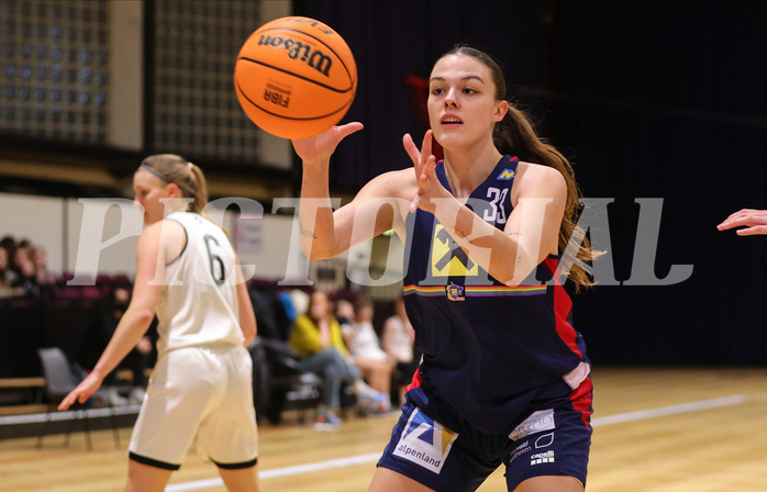Basketball Damen Superliga 2023/24, Grunddurchgang 8.Runde Basket Flames vs. SKN St.Pölten


